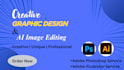 deliver all kinds of professional graphic design services