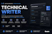 write your API documentation and software docs
