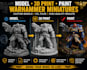 model and 3d print and paint warhammer miniatures create stl file