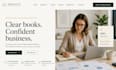 design wix bookkeeping website squarespace accounting business website