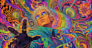 create an amazing psychedelic trippy visual music video