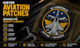 design custom aviation, squadron and piolet patches
