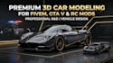 do 3d car modeling in blender