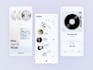 create a music player app with playlists and offline sync