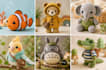 create custom amigurumi crochet plush patterns with step by step PDF