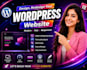 create wordpress clone and landing page design
