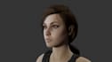 mid poly 3d character,unity game character,pbr texture,female nsfw model,rig ps1
