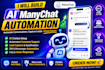 build ai manychat automation for your business