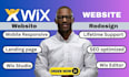 redesign wix website design wix website redesign wix studio wix website studio