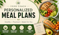 create healthy recipes and a personalized weekly meal plan