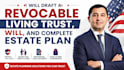 draft a revocable living trust, will, and complete estate plan