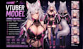 create live2d vtuber model and rig vtuber avatar vtuber model commission
