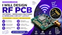 design rf pcb antenna and impedance matching circuits