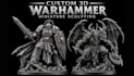 sculpt custom warhammer 40k miniatures for 3d printing