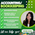 provide accounting and bookkeeping VA services