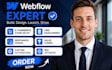 build webflow ecommerce cms responsive online store website design setup