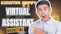 executive virtual assistant for shopify wix squarespace marketing admin