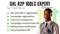 do gohighlevel a2p 10dlc SMS campaign registration approval