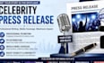 write a celebrity press release for maximum media exposure
