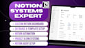 do notion dashboard, notion, notion planner, setup notion template, notion agent