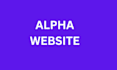 create alpha website that functions