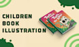 create children book and educational illustrations