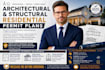 design architectural and structural residential permit plans
