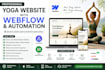 be your yoga webflow and automation in website