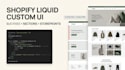 fix shopify bugs, shopify liquid sections, shopify liquid UI custom storefronts