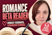 beta reader, romance beta reader and christian book beta reader
