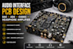 design audio interface dac adc codec and headphone amplifier pcb