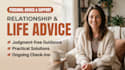 help you with relationship problems and personal advice