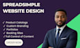design and launch your spreadsimple website
