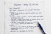 do neat handwriting for notes, assignments and letters