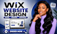 build professional wix website design wix website redesign wix ecommerce website