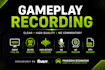 record clean raw gameplay footage in 1080p 60fps