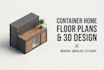 design professional shipping container home and office plans