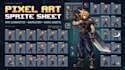 create pixel sprite sheet animation