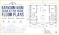 draft barndominium, cabin, and tiny house permit ready floor plans