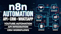 connect API integration crm using n8n workflow youtube whatsapp automation
