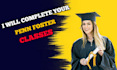 do complete your penn foster classes