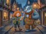 draw artistic cartoon characters