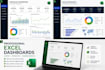 create a professional excel business dashboard