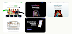 design and landing pages with hosting setup