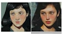 create a uniquely stylized digital mixed media portrait