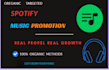 do organic spotify music promotion