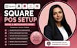 setup square pos for retail restaurant payment and inventory
