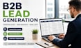 do targeted b2b lead generation web research email list data collection