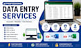accurate data entry, excel data entry and PDF conversion