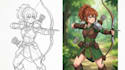 do an anime or comic character